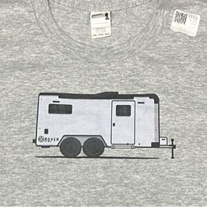 Men’s Grey Camper Graphic Tee Size 3XL